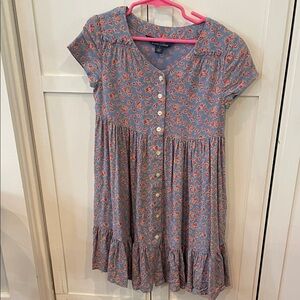 Polo by Ralph Lauren Blue Floral Kids Dress
